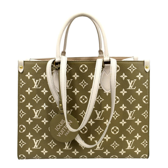 Louis Vuitton Spring in the City Khaki and Beige Empreinte OnTheGo