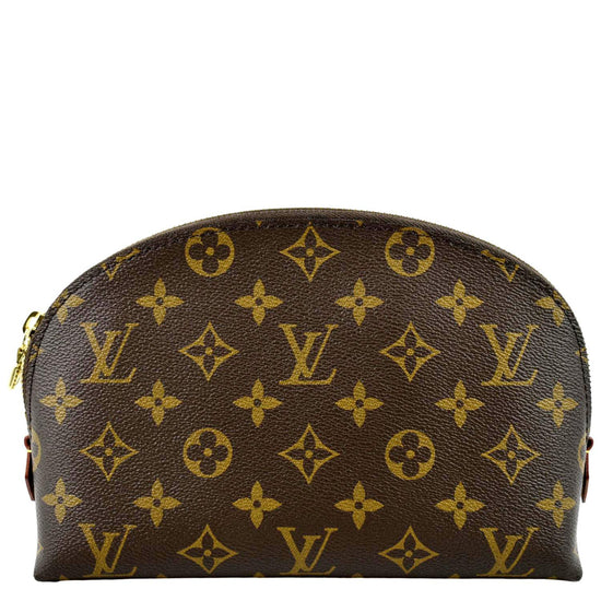 Louis Vuitton Cosmetic Pouch Damier Ebene GM Brown in Coated Canvas with  Gold-tone - US