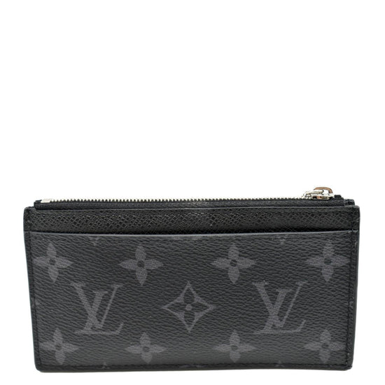 Shop Louis Vuitton Monogram Unisex Canvas Plain Leather Logo Coin