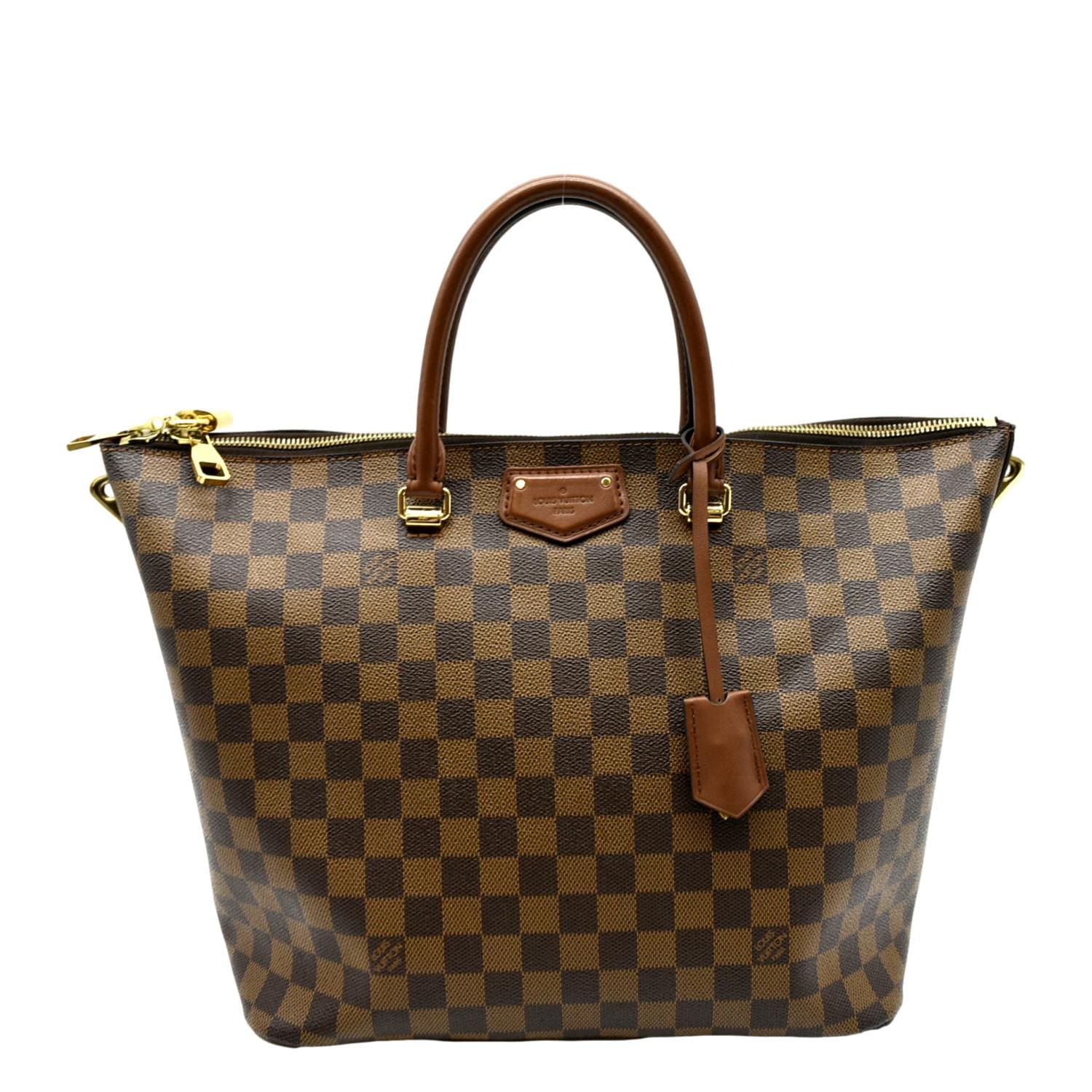 LOUIS VUITTON Damier Ebene Belmont MM Black | FASHIONPHILE