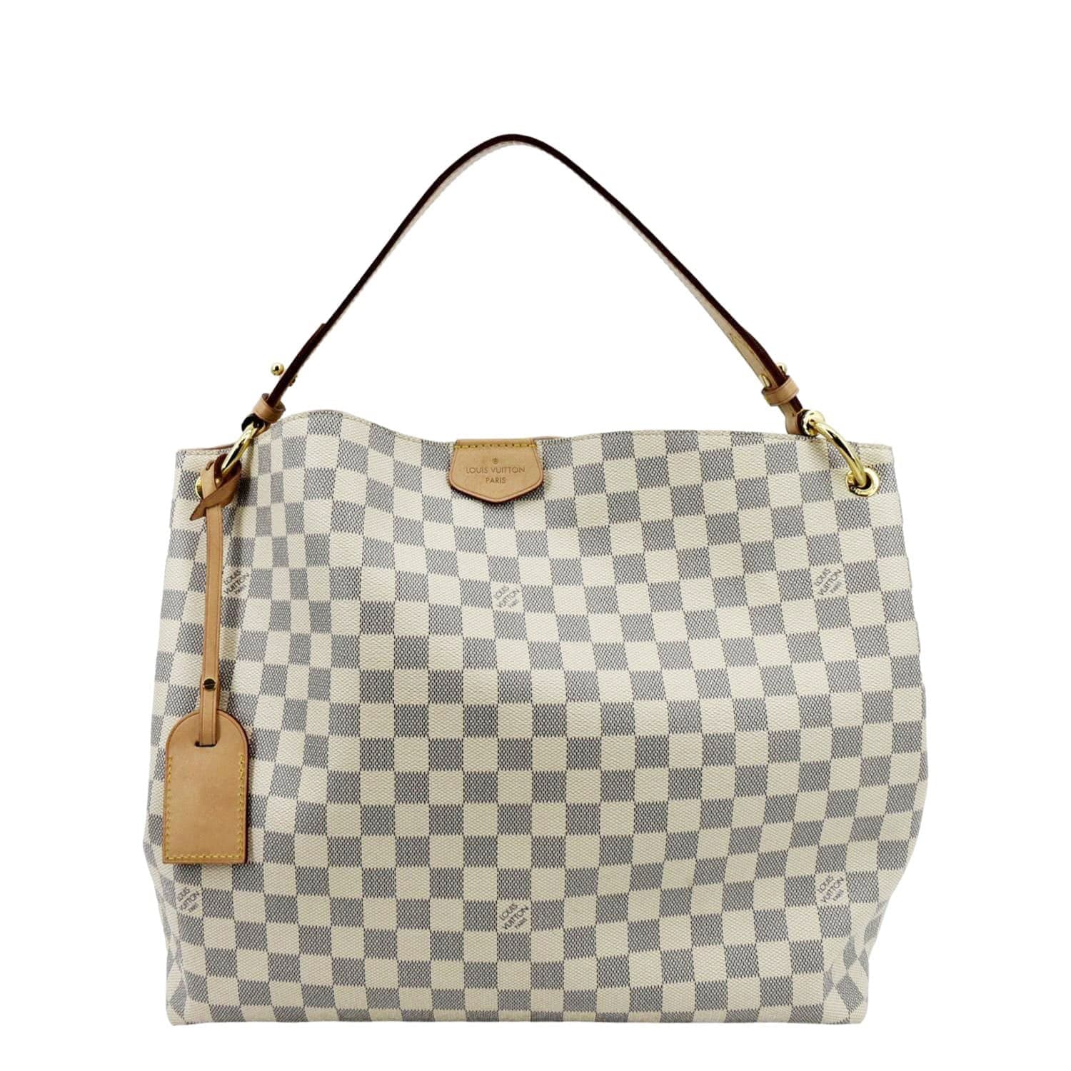 Graceful leather handbag Louis Vuitton White in Leather - 35369469