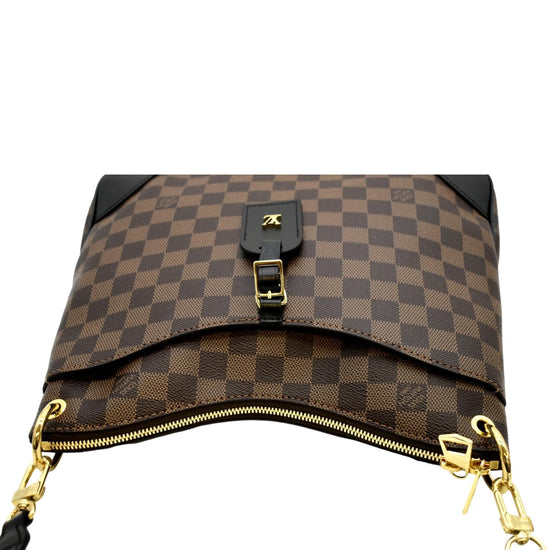 LOUIS VUITTON Monogram Odeon MM Black 1312729