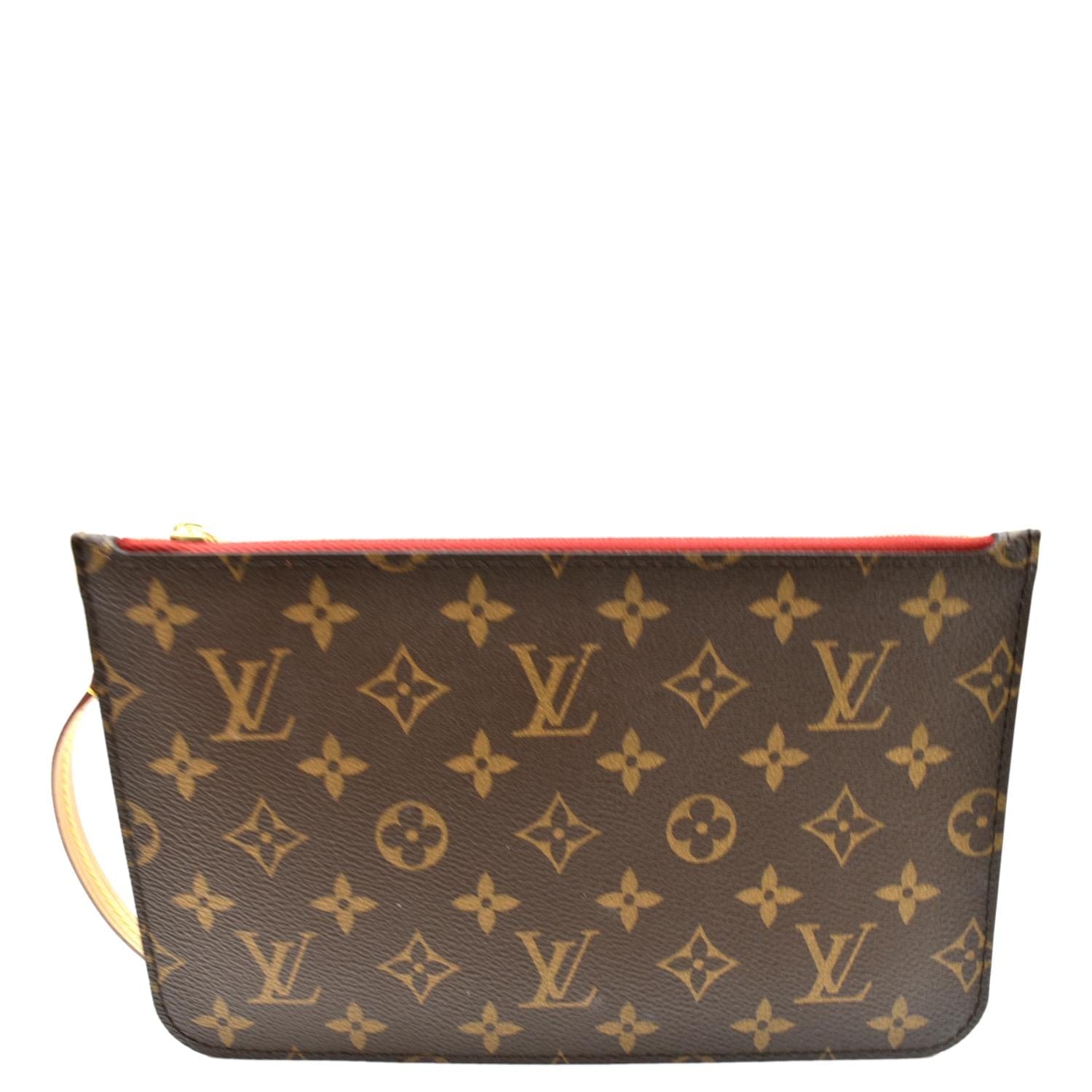 Louis Vuitton Damier Ebene Neverfull Pochette Cerise - A World Of Goods For  You, LLC