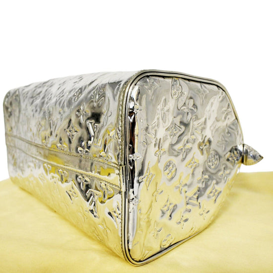 A LIMITED EDITION SILVER MONOGRAM MIROIR SPEEDY 30 WITH SILVER HARDWARE, LOUIS  VUITTON, 2006