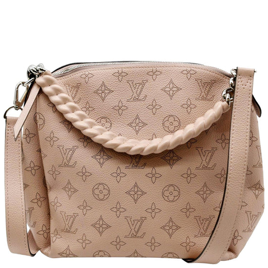 Louis Vuitton Pink Babylone PM Mahina Leather bag - ShopperBoard