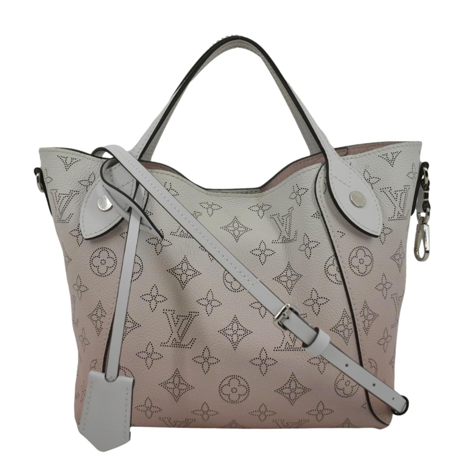 Louis Vuitton Hina PM Mahina Leather Tote Shoulder Bag