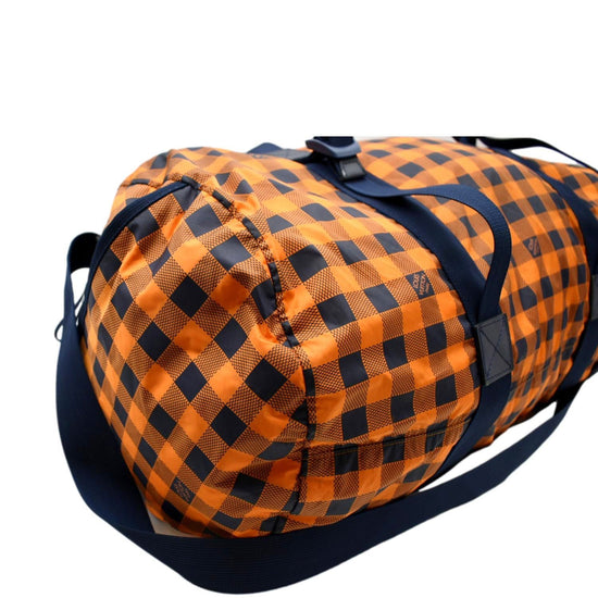 LOUIS VUITTON Keepall 50 Adventure Practical Nylon Damier Masai Duffle