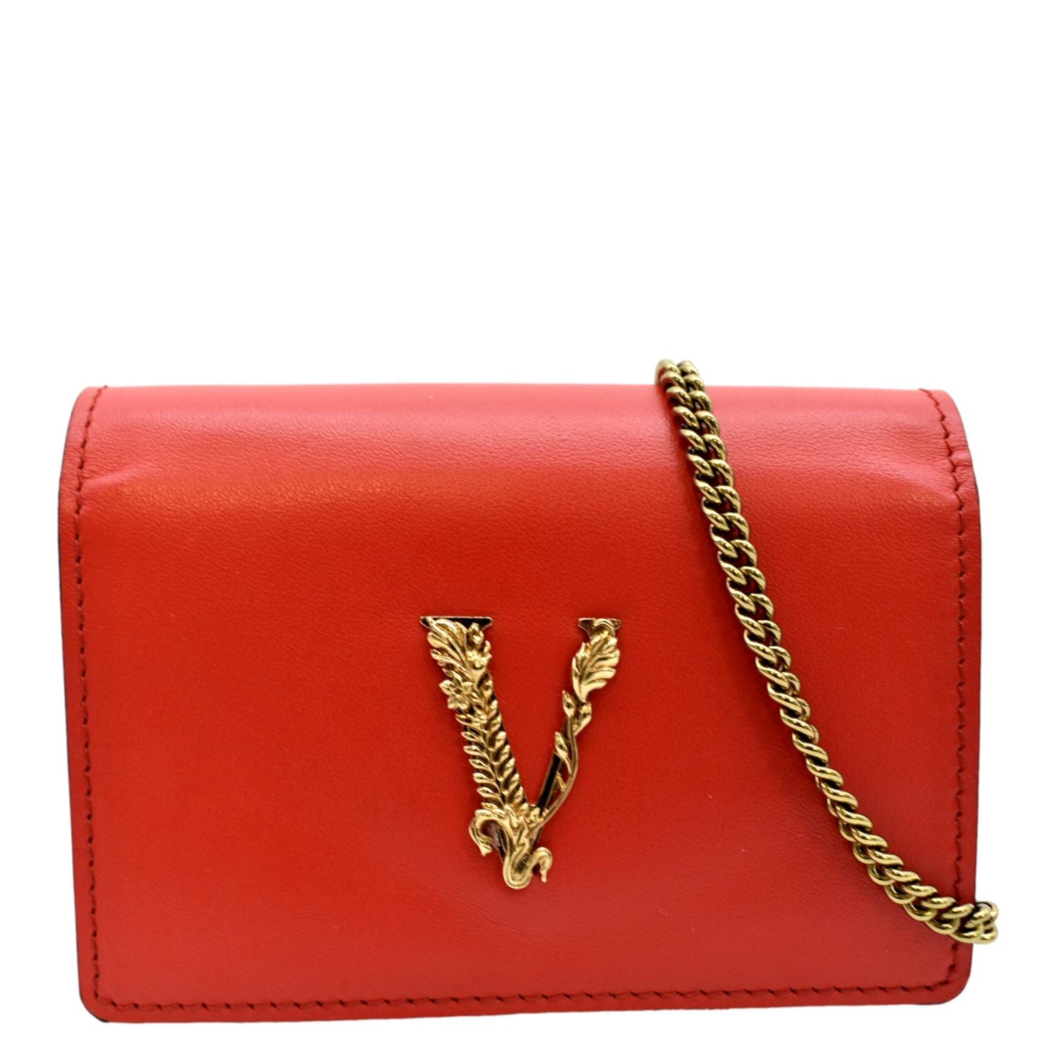 versace virtus crossbody bag