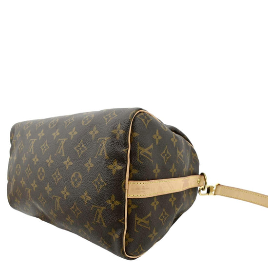 Louis Vuitton Brown Giant Monogram Canvas Speedy Bandouliere 30  QJB0FZ5V0BL33