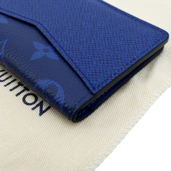 Louis Vuitton Pocket Organizer Ink Blue autres Toiles Monogram