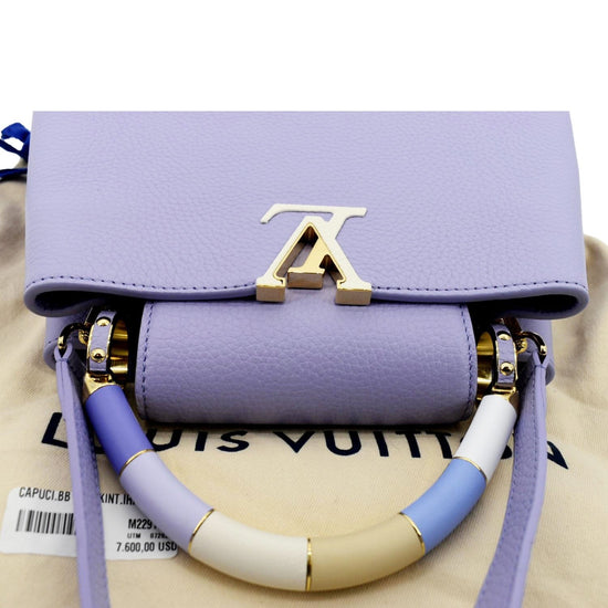 Splendid Louis Vuitton Capucines BB handbag with shoulder strap in pink Taurillon  leather, Garniture en métal argenté ref.388354 - Joli Closet