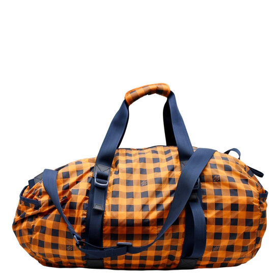 The Adventure Practical Damier Nylon Duffel Bag