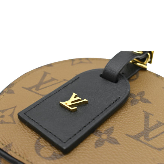 Louis Vuitton Brown Monogram Reverse Petite Boite Chapeau Necklace