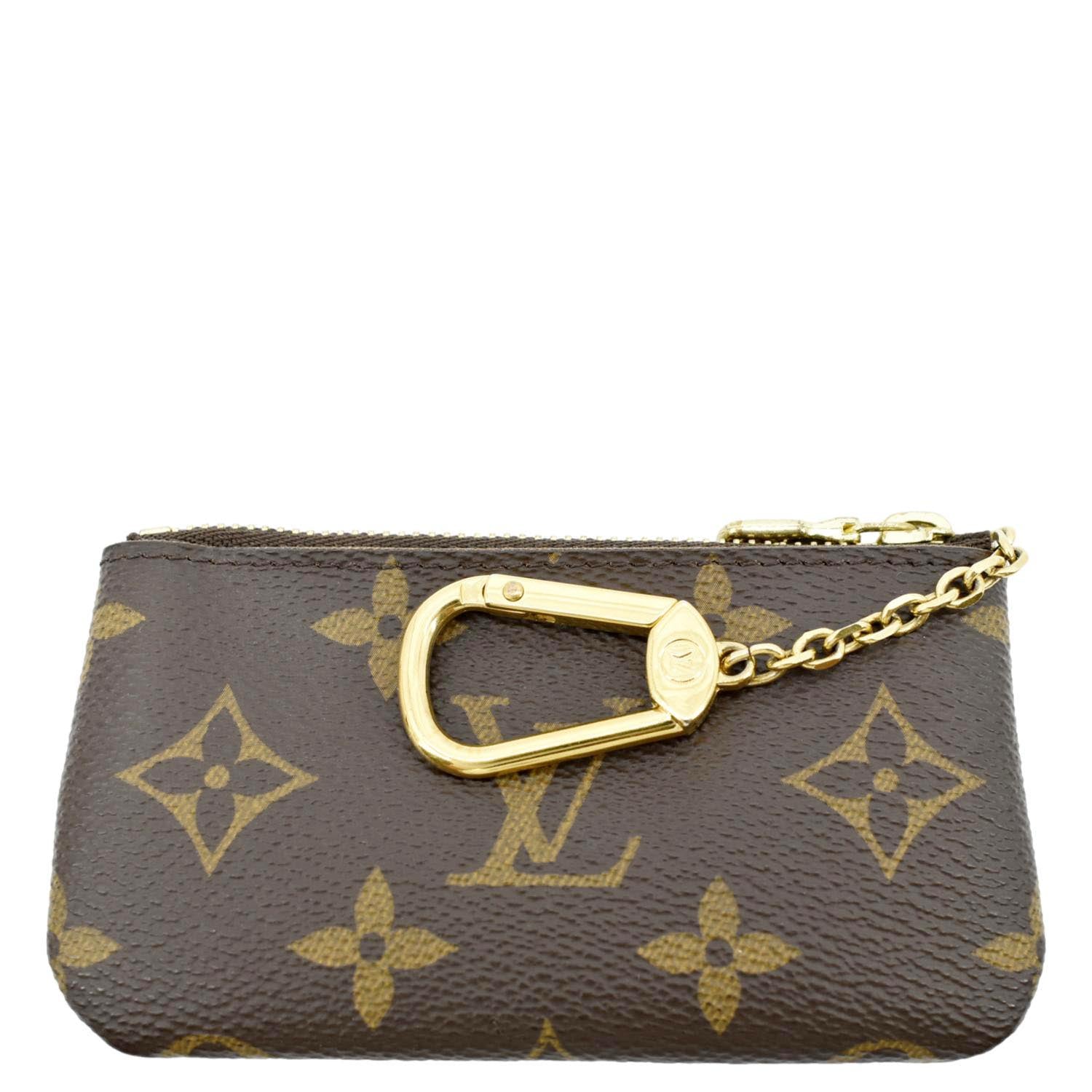 Louis Vuitton Key Pouch Monogram Brown