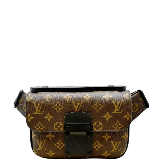 Louis Vuitton Macassar Monogram S Lock Sling Bag