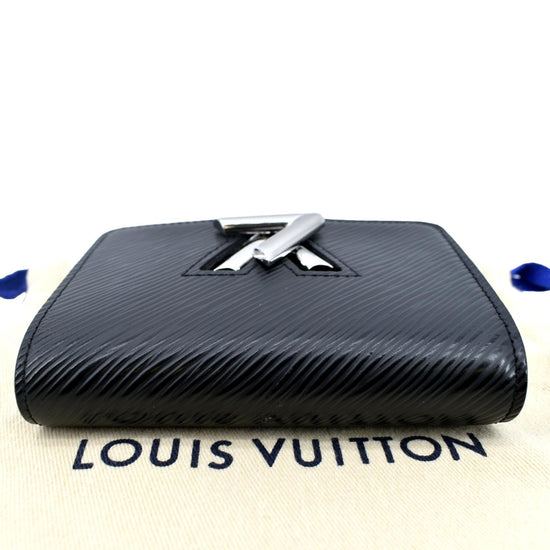 Authentic Louis Vuitton Epi Leather tri fold wallet blue. US Seller