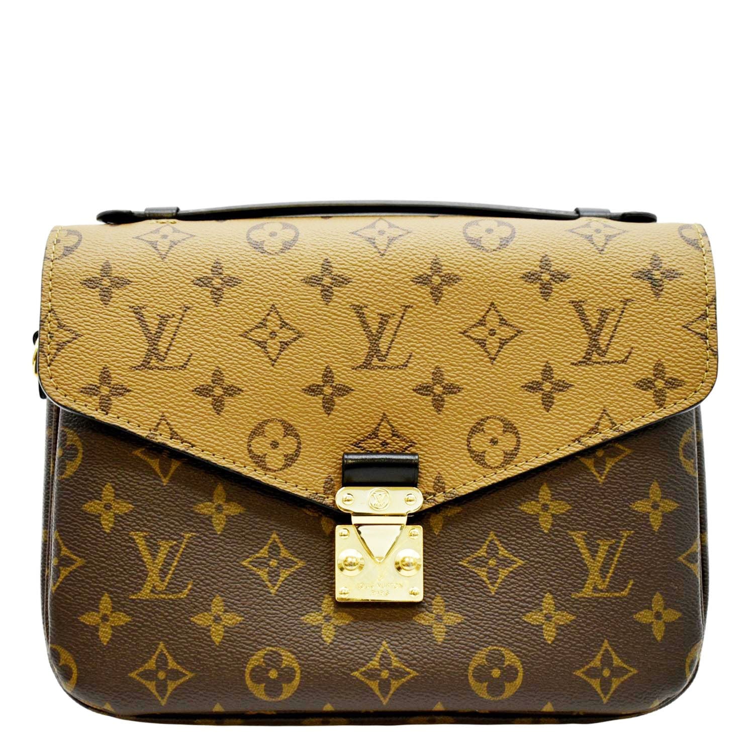 LOUIS VUITTON Metis Pochette Reverse Monogram Canvas Crossbody Bag Bro