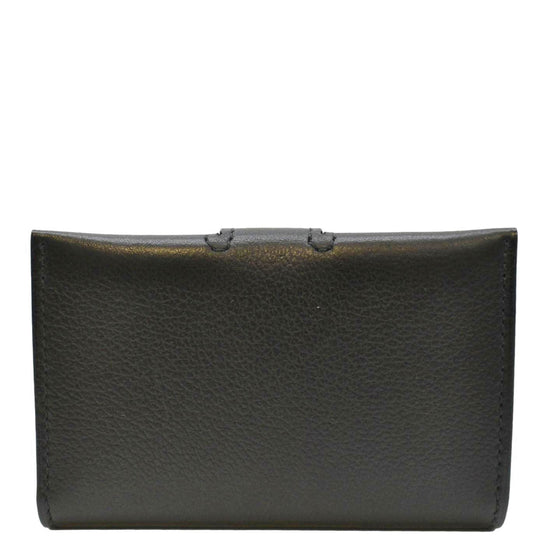 Hermès NEW HERMES WALLET IN BLACK LEATHER CARD HOLDER + LEATHER