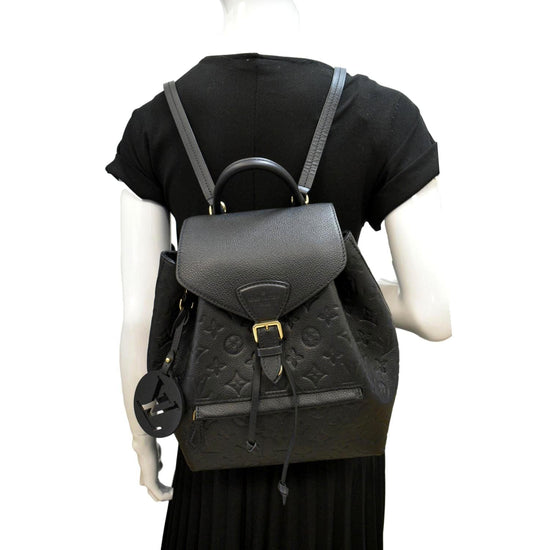 Louis Vuitton Empreinte Montsouris Nm Backpack Black