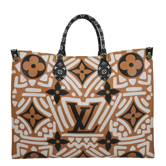 Louis Vuitton Crafty Onthego GM Black in Embossed Grained Cowhide Leather  with Gold-tone - US