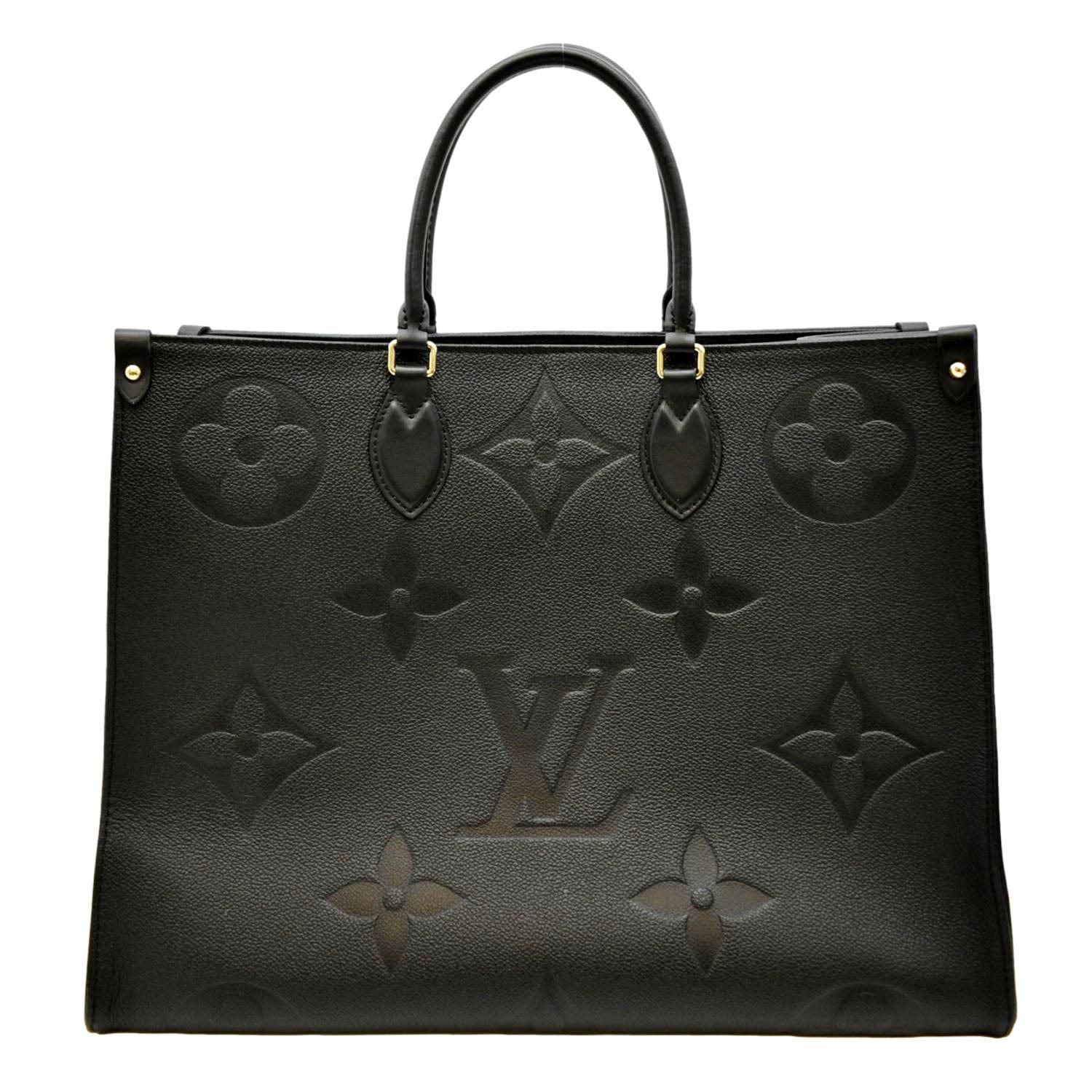 Louis Vuitton GM Monogram On The Go Tote - Black - EXCELLENT CONDITION!