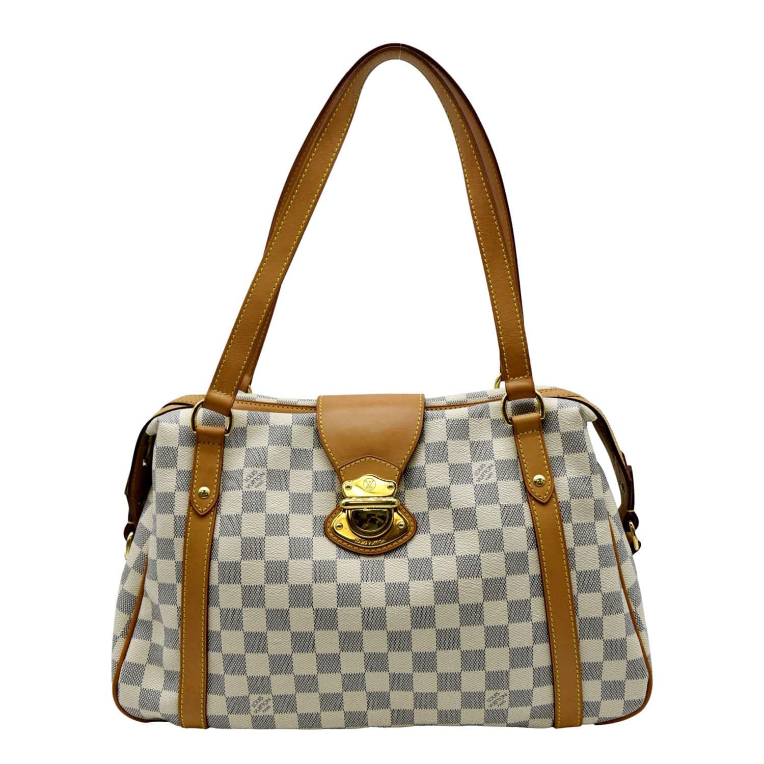 Louis Vuitton Hand Bag Stresa Pm Damier Azur Canvas Shoulder Tote N42220  Auction