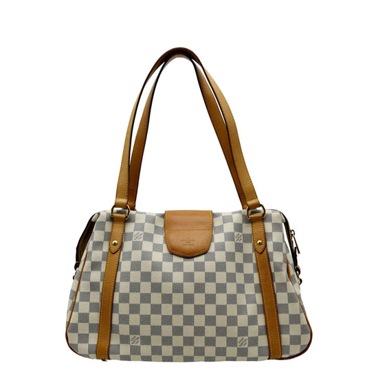 Louis Vuitton Damier Azur GM Stresa Shoulder Handbag LV-B0504P-0002