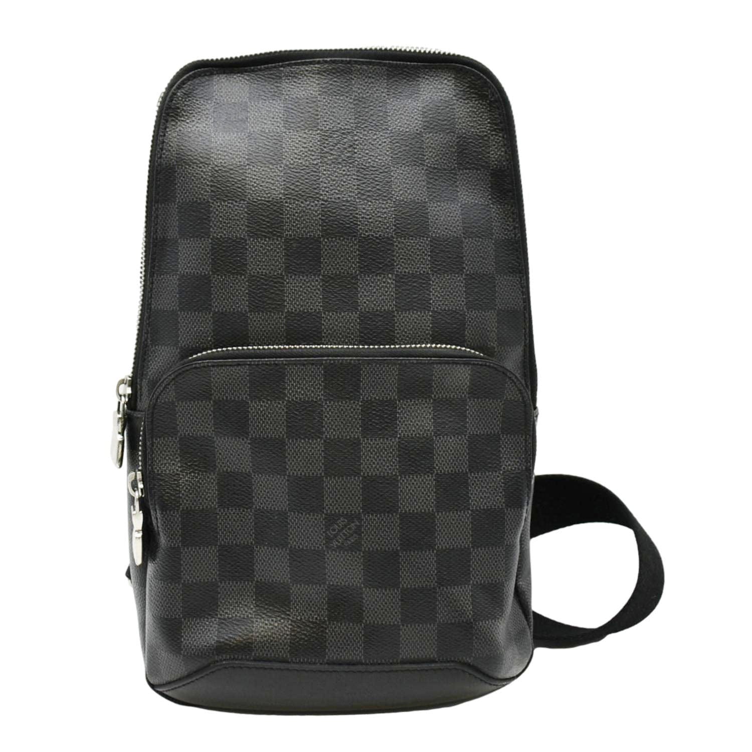 Louis Vuitton Avenue Sling Bag Men Backpacks (Damier Graphite