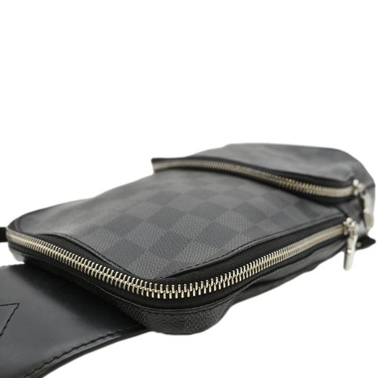 Green Louis Vuitton Damier Graphite Avenue Sling Crossbody Bag – Designer  Revival