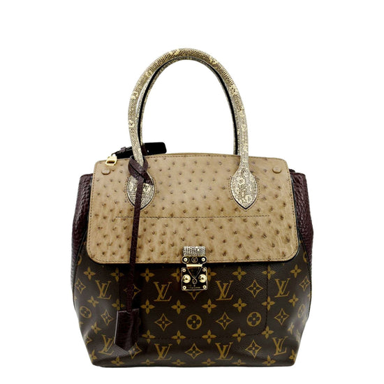 Louis Vuitton Limited Edition Bordeaux Exotique Monogram Majestueux PM Tote  Bag - LabelCentric