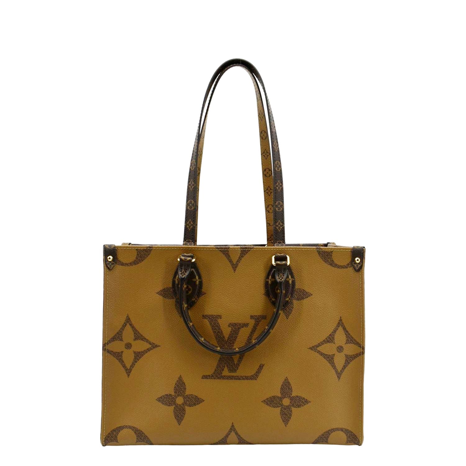 Louis Vuitton Monogram and Monogram Reverse Canvas Onthego MM For