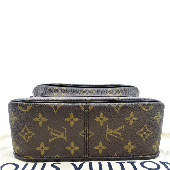 Passy cloth crossbody bag Louis Vuitton Brown in Cloth - 25019337