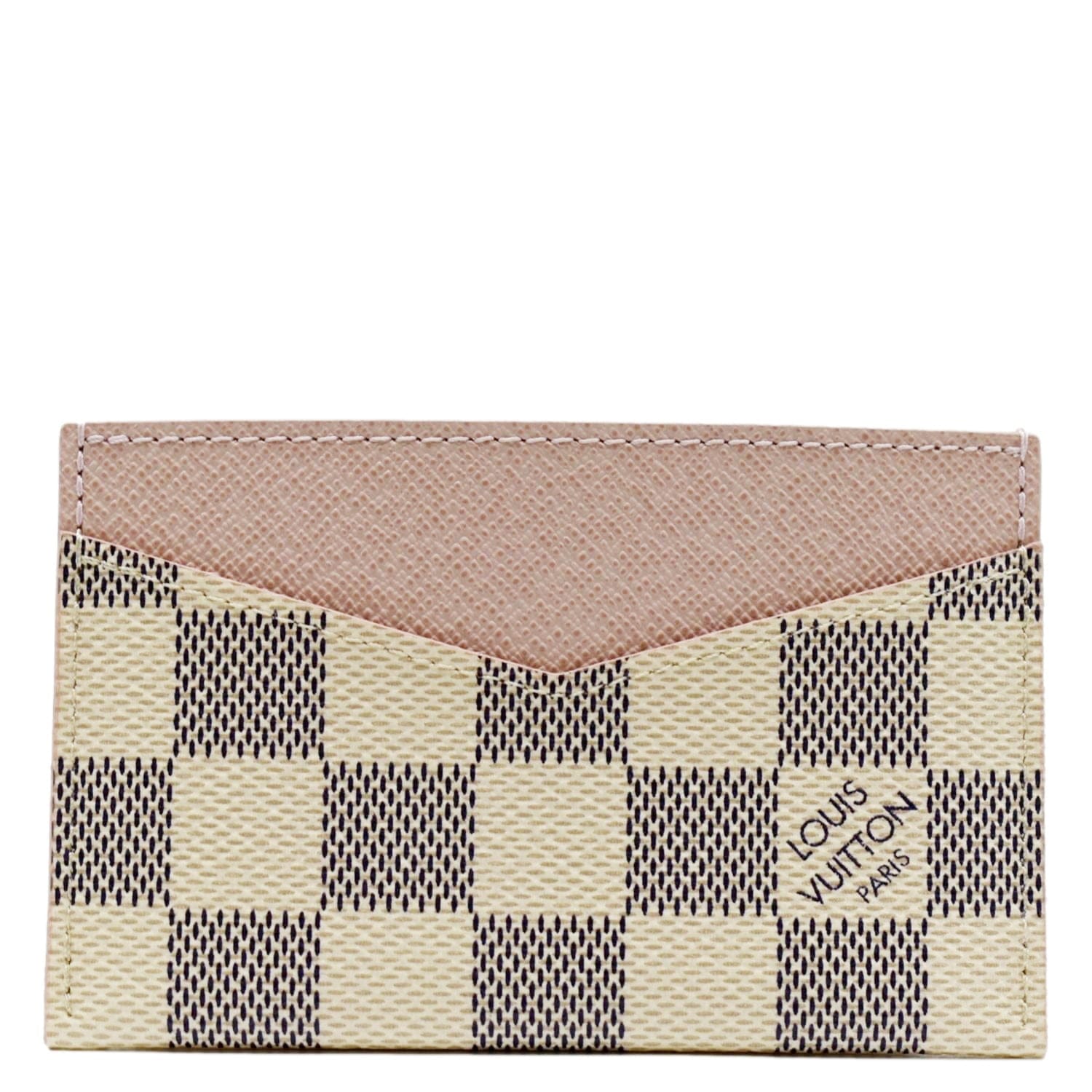 card holder damier