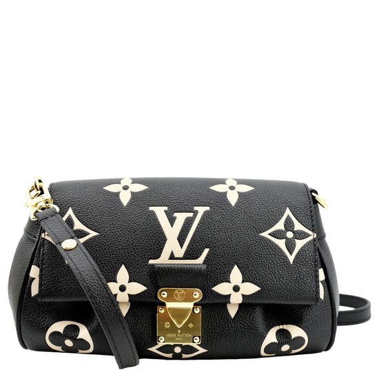 LOUIS VUITTON Favorite Black Monogram Empreinte