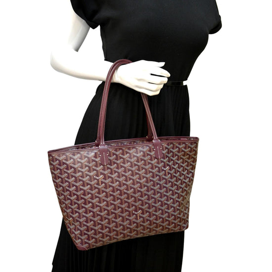 Goyard Black Goyardine Canvas Artois PM, myGemma