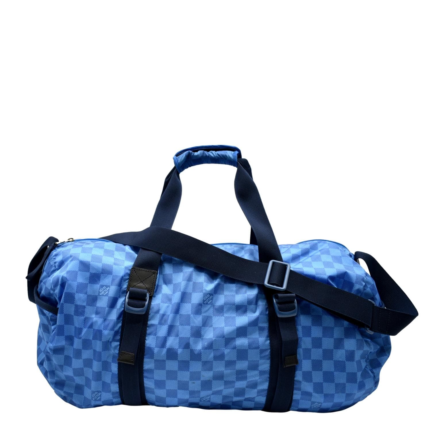 LOUIS VUITTON Keepall 50 Adventure Practical Nylon Damier Masai Duffle