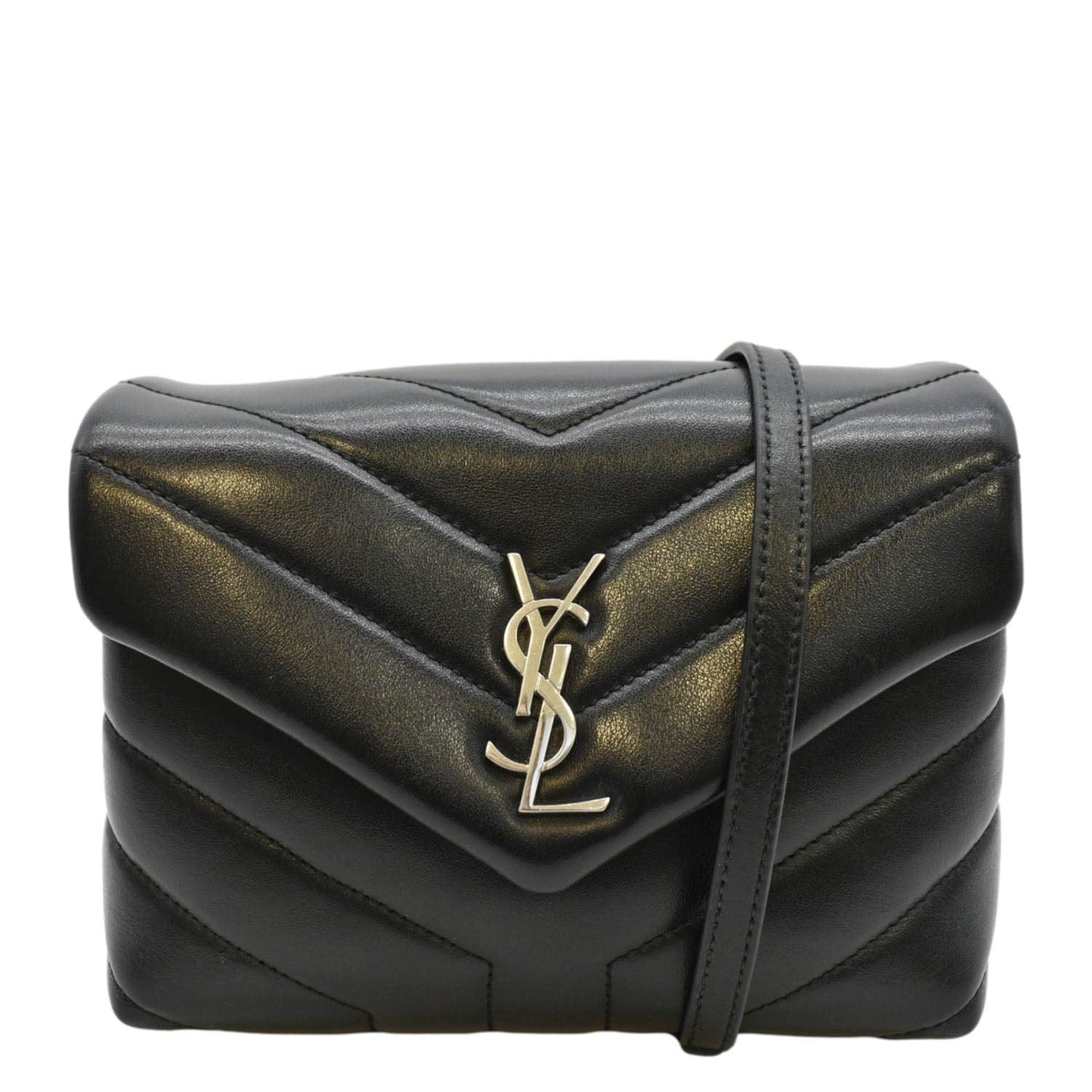 Saint Laurent Small Loulou Shoulder Bag - Black - One Size