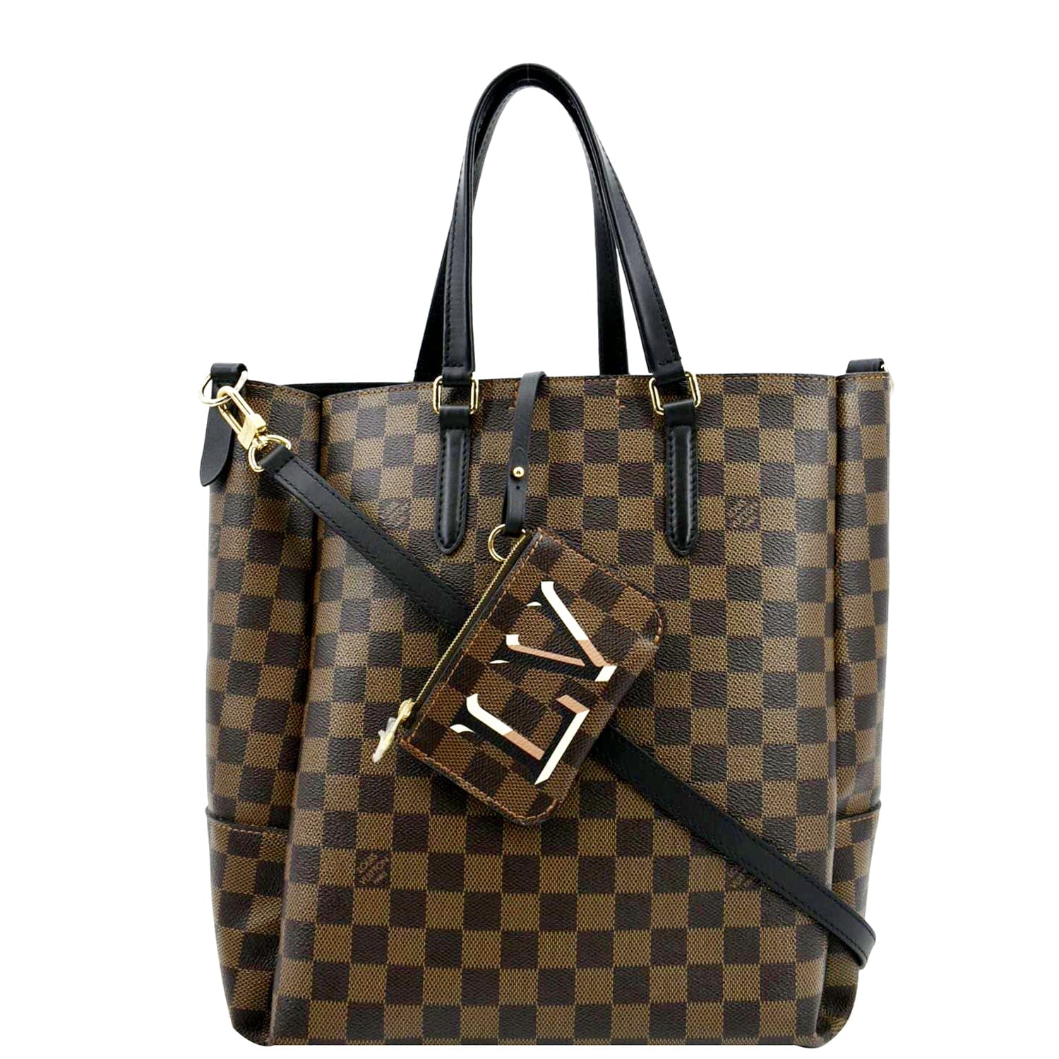 LOUIS VUITTON Belmont PM Damier Ebene/Black