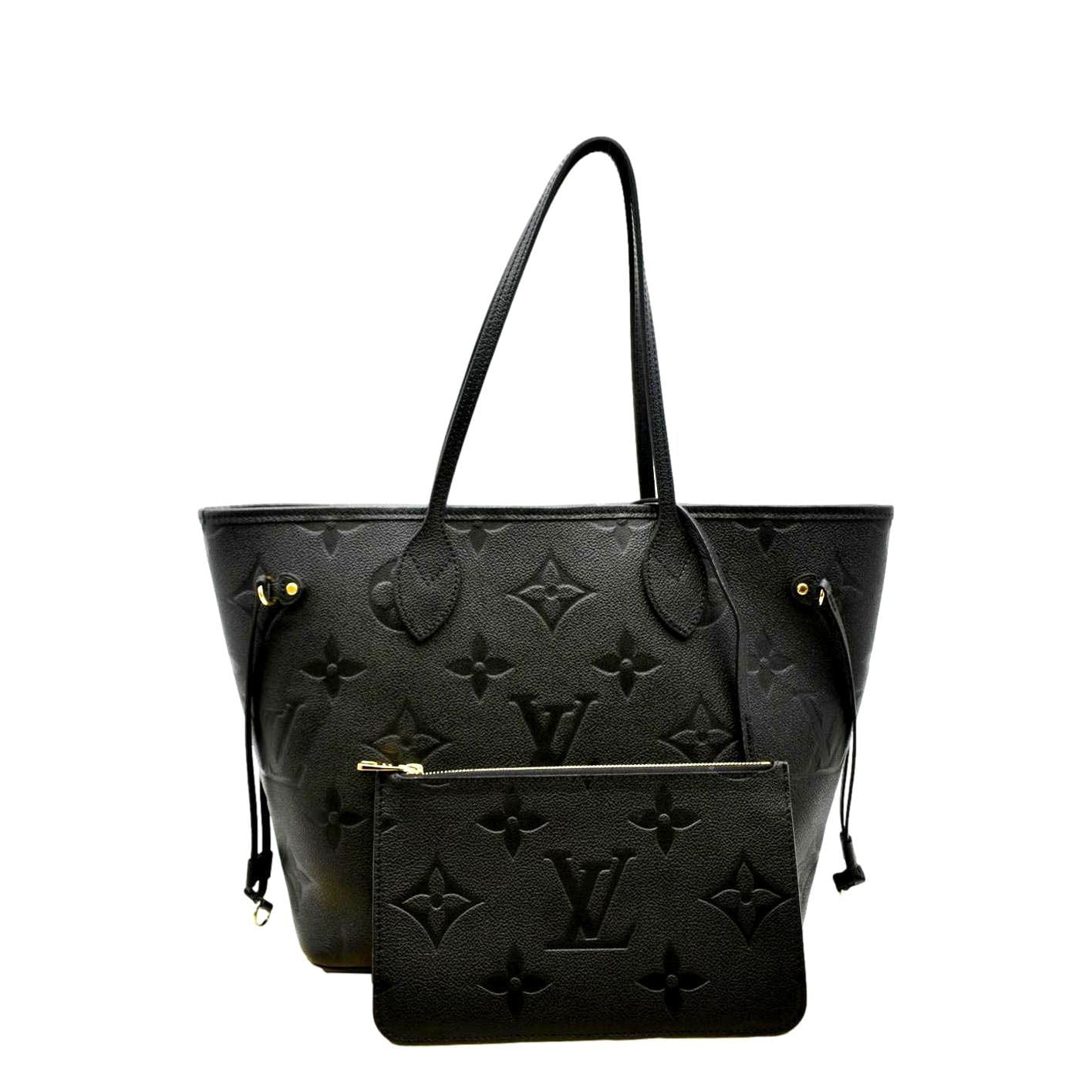 Neverfull MM Monogram Empreinte Leather - Handbags