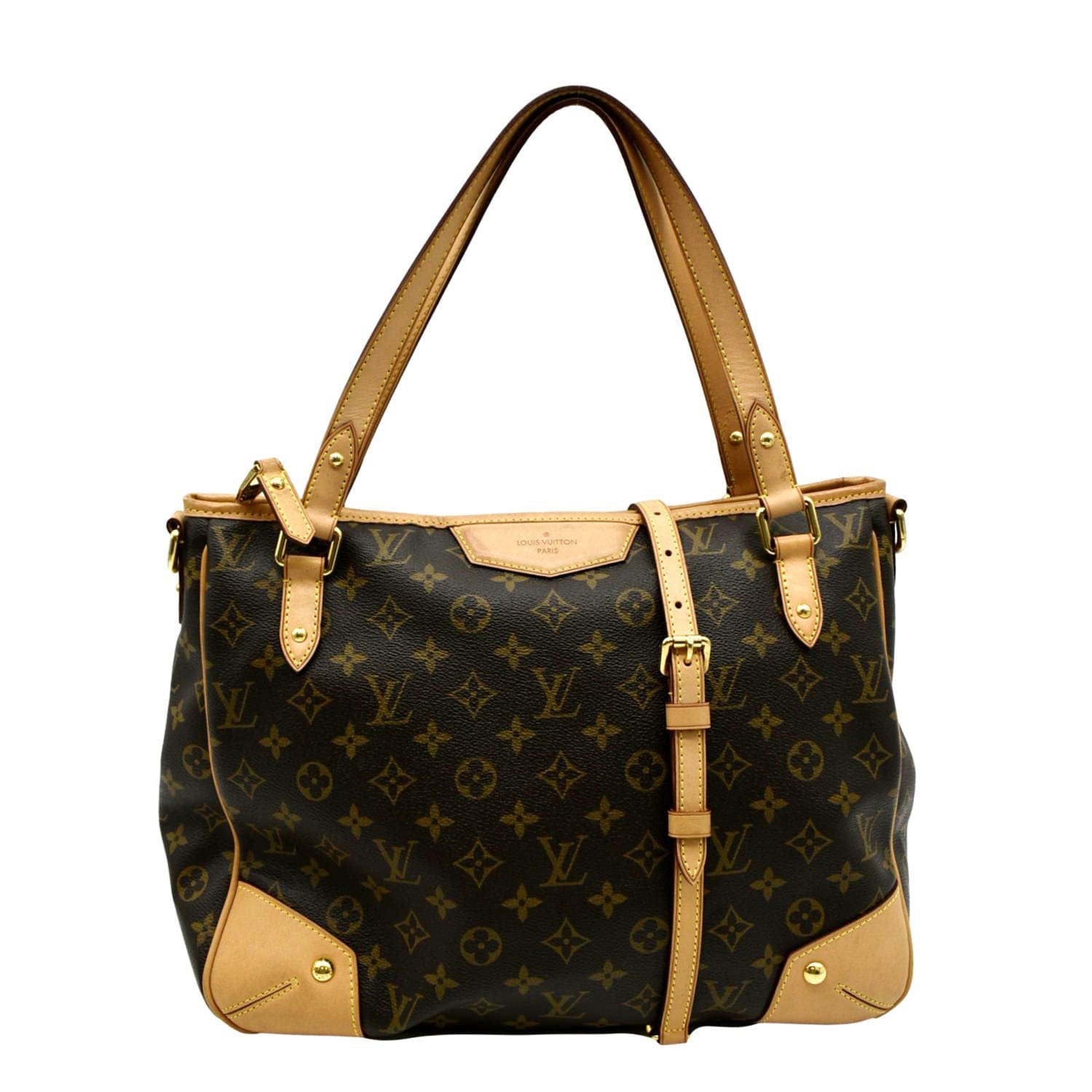 Louis+Vuitton+Estrela+Shoulder+Bag+MM+Brown+Canvas for sale online