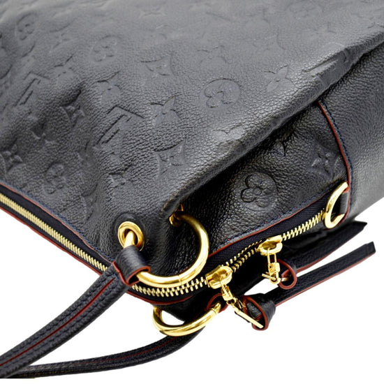 Louis Vuitton Black Monogram Empreinte Leather Ponthieu PM Bag