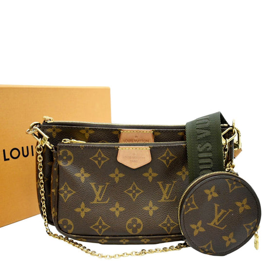 Louis Vuitton Multi Pochette Gradient Pastel Blue in Coated Canvas with  Gold-tone