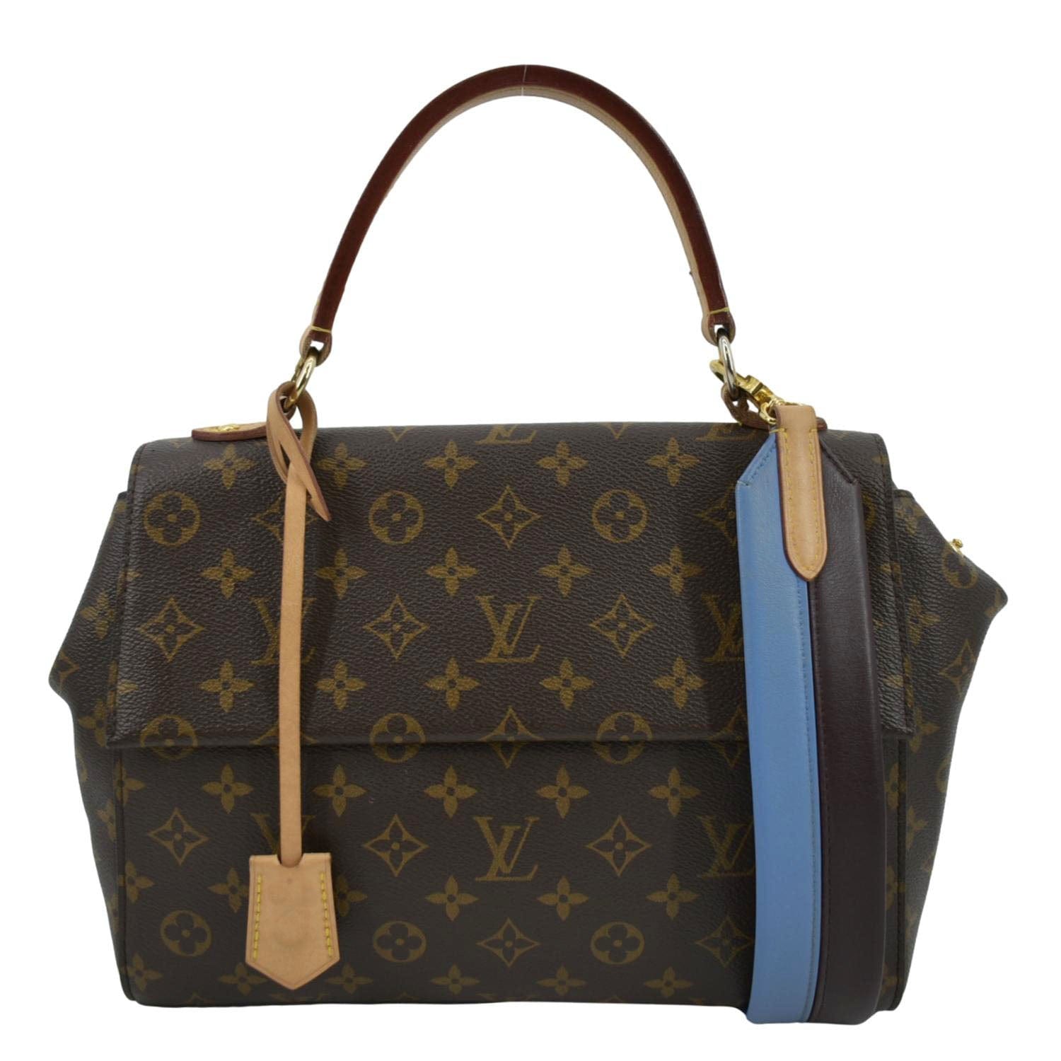 LOUIS VUITTON Monogram Canvas Cluny MM Shoulder Bag