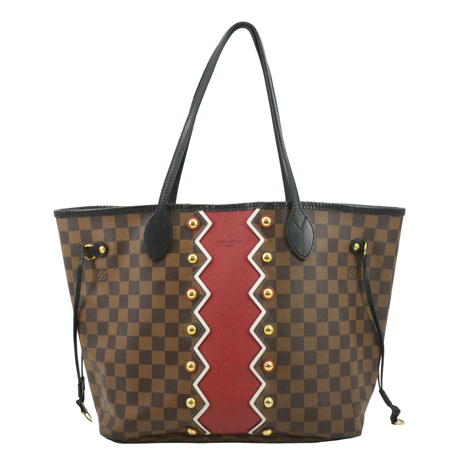 Louis Vuitton Neverfull MM Damier Ebene Canvas Tote on SALE