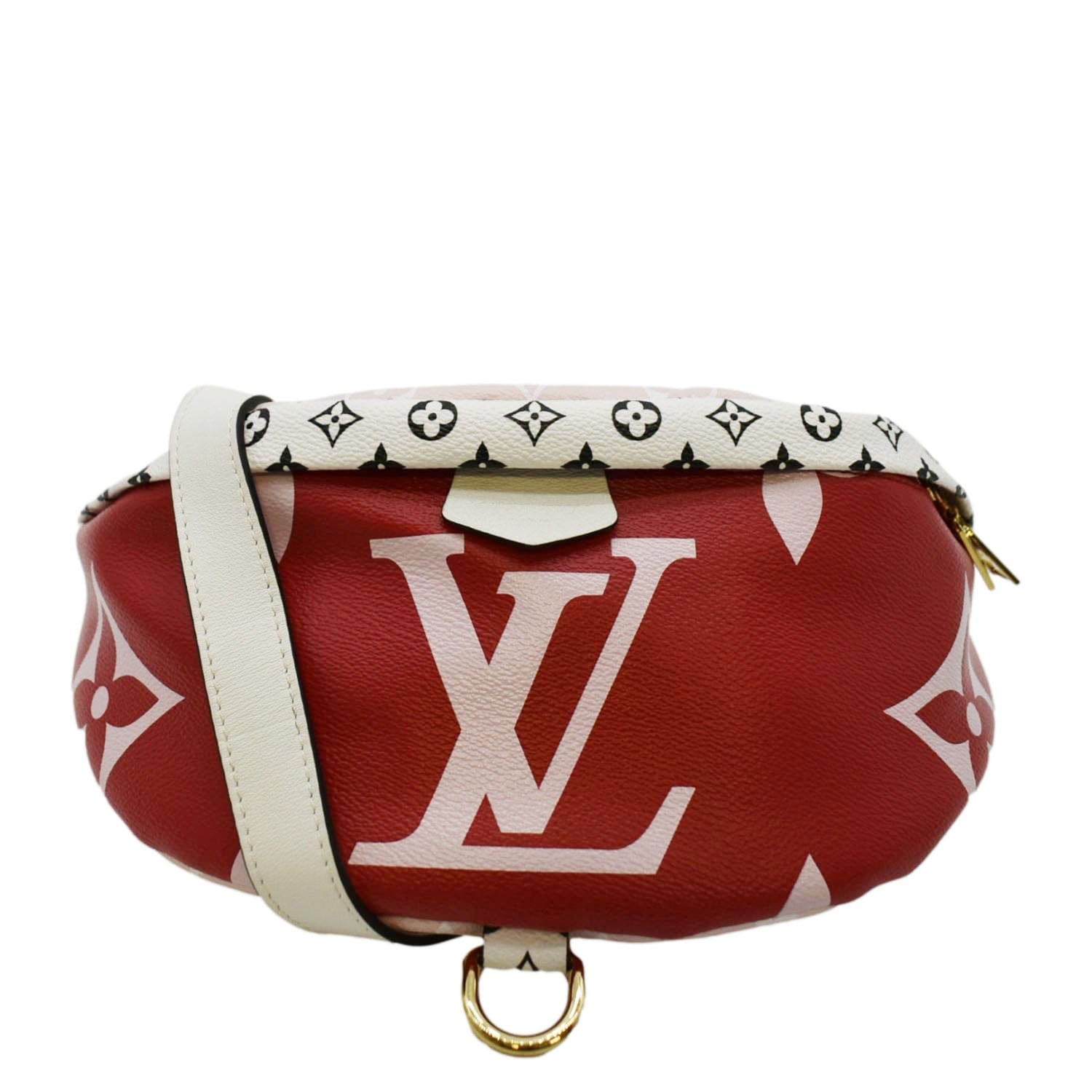 Louis Vuitton Bumbag Monogram Giant Red/Pink in Coated Canvas with