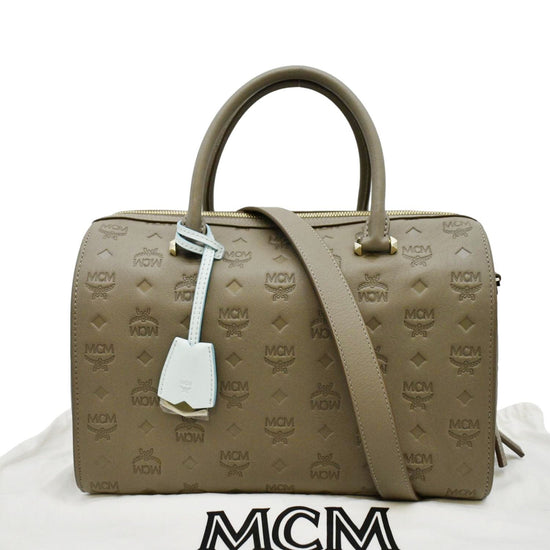  MCM Bolso Essential Visetos Original Boston 23 para