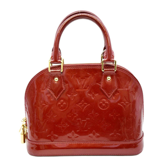 Louis Vuitton Alma BB Red Patent leather ref.921520 - Joli Closet