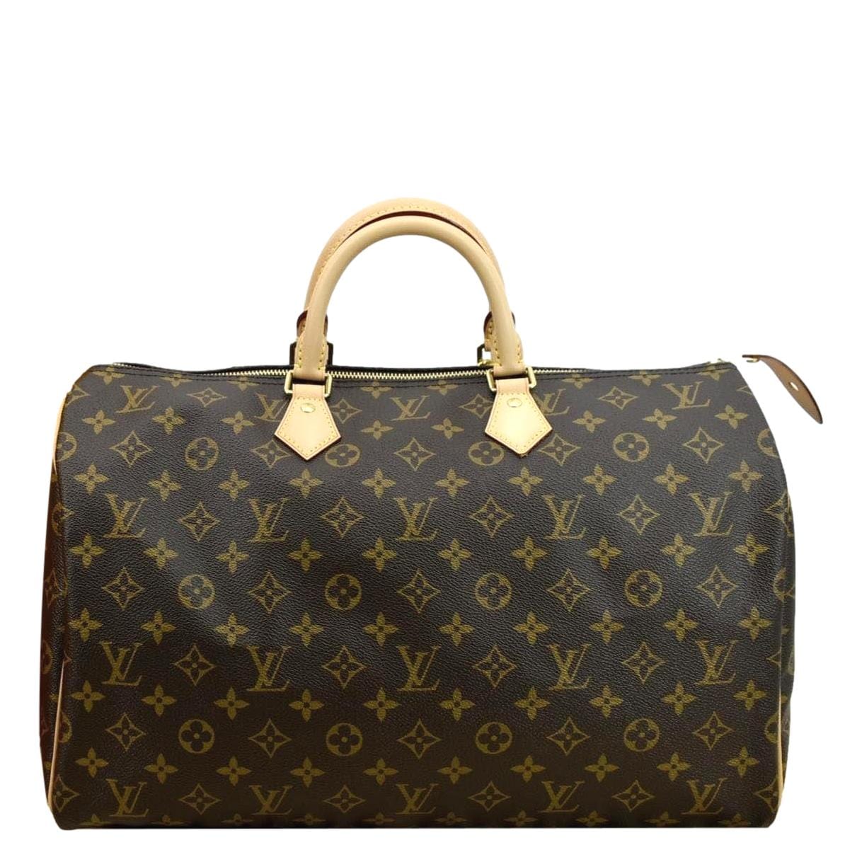 Louis Vuitton Speedy 35 Monogram Canvas Satchel Bag