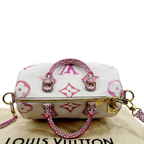 LOUIS VUITTON Speedy 25 Bandouliere Giant Monogram Canvas Shoulder Bag