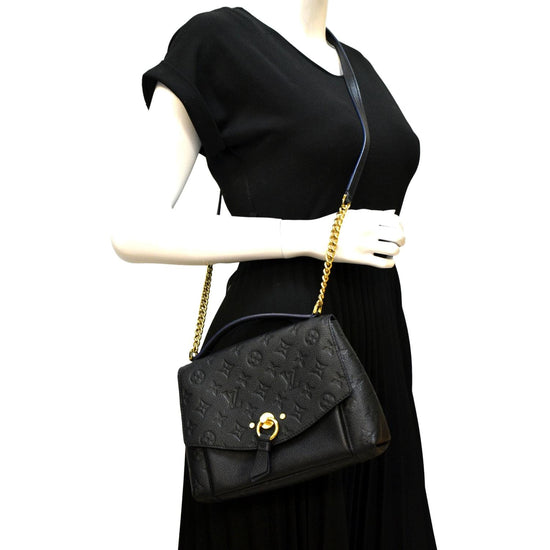 Louis Vuitton Blanche Noir Black Monogram Empreinte Leather Shoulder B -  MyDesignerly